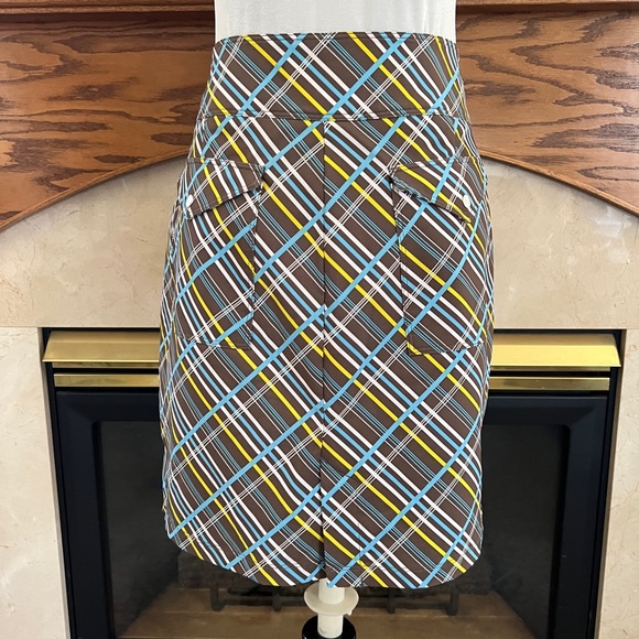 Jofit Signature Plaid‎ Performance Golf Skort Size: 8 - Picture 6 of 16